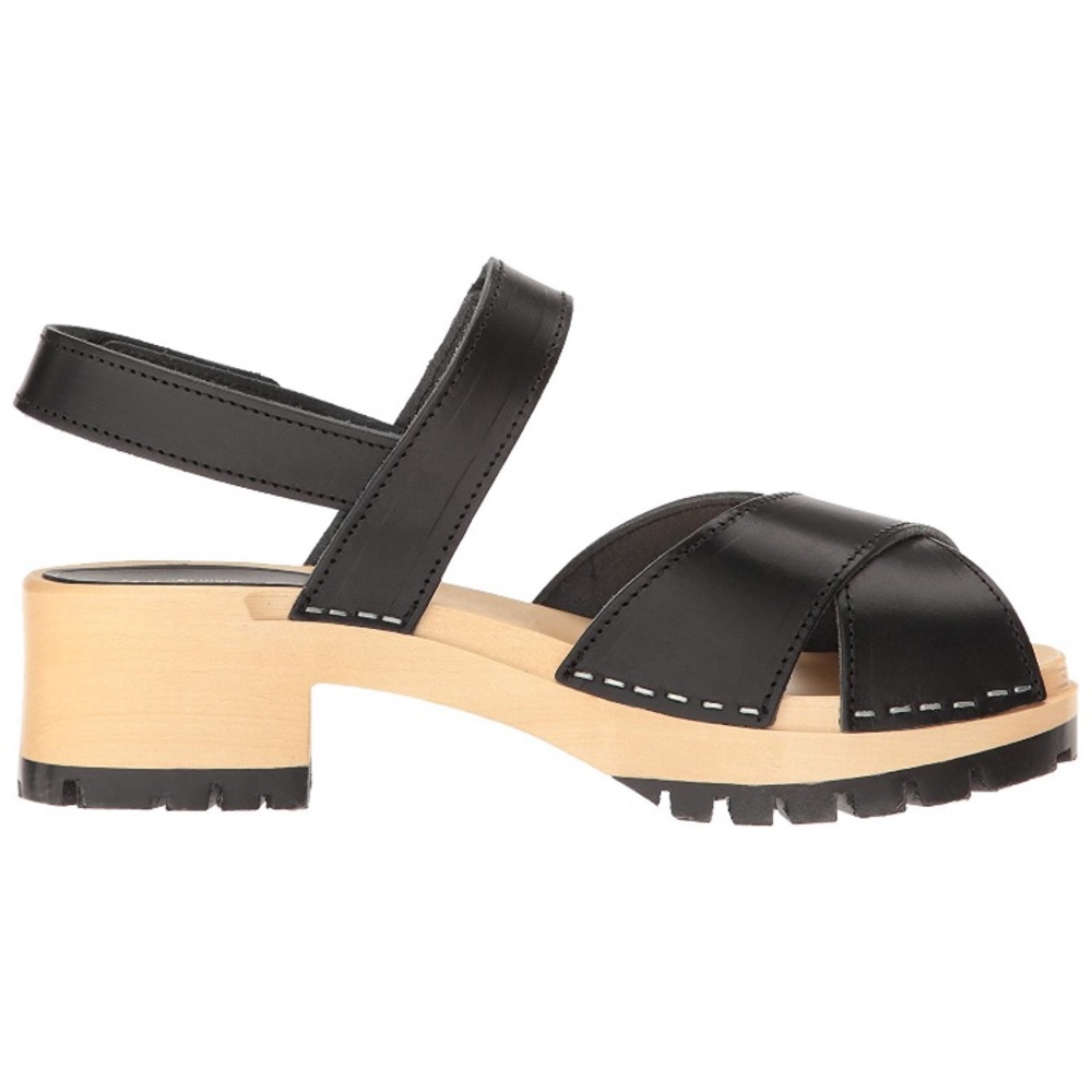 Swedish hasbeens cross strap sandal